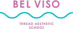 Логотип BelViso Thread Aesthetic School